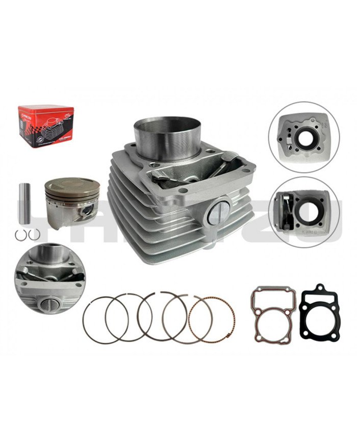 CILINDRO KIT CG200 (196CC,63.5MM,15MM)(AIRE)(ANILLO DY) YZU