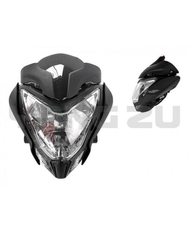 MASCARA+FARO PULSAR NS200 NEGRO YZU