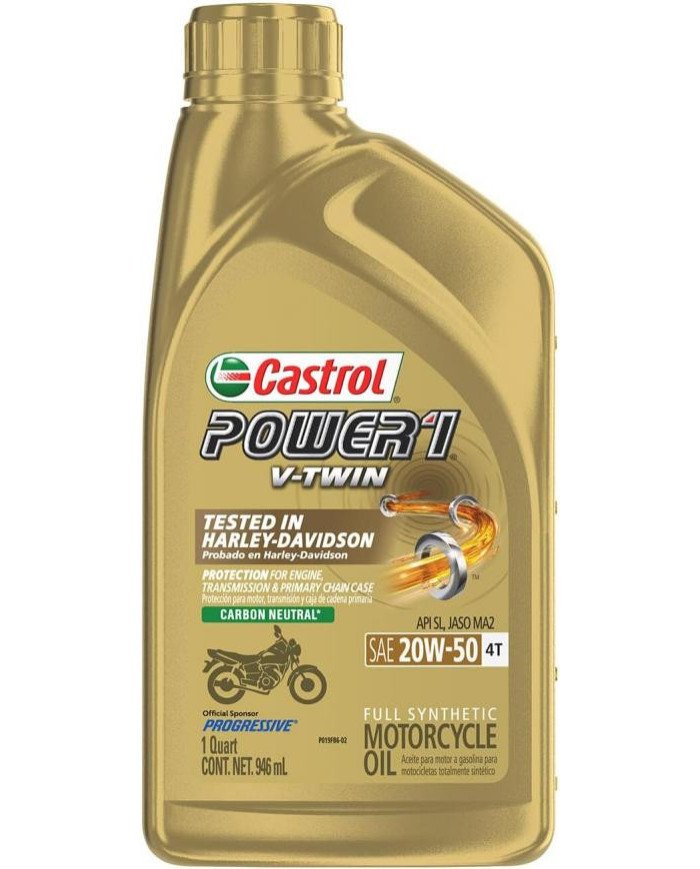ACEITE CASTROL 20W50 4T SINTETICO POWER 1
