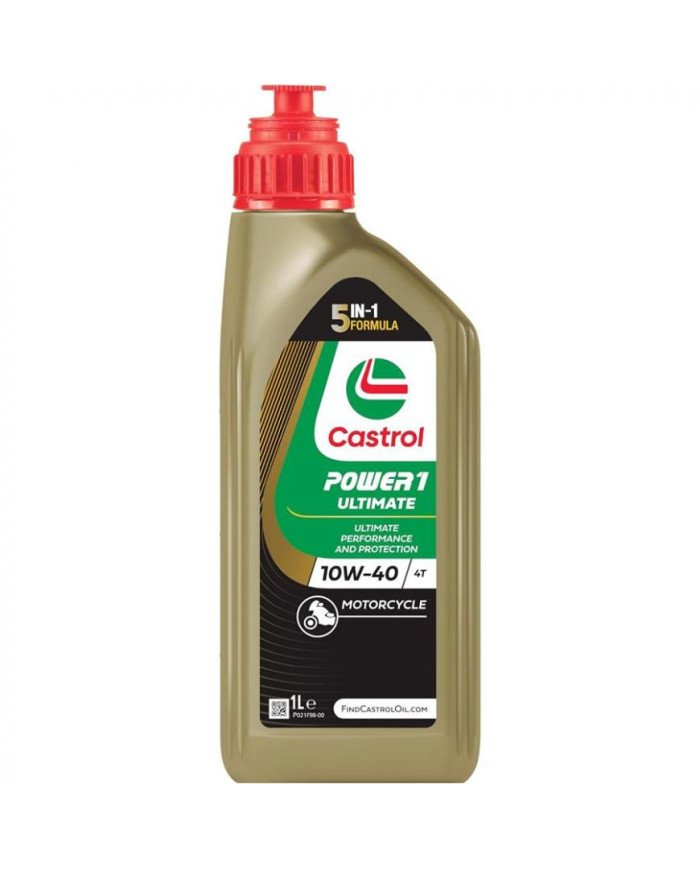 ACEITE CASTROL 10W40 4T SINTETICO POWER 1