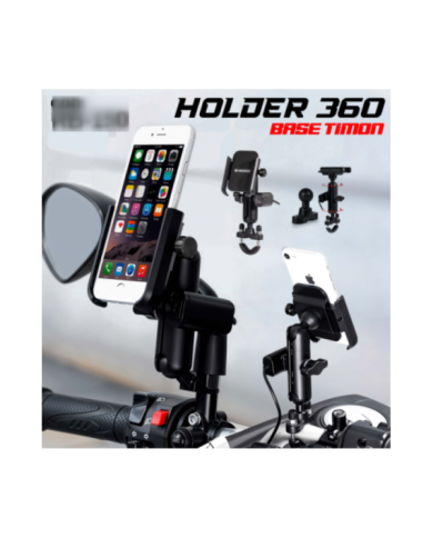 PORTA CELULAR  360 BASE TIMON + CARGA 2.0 M2 ESCOICOY PORTA CELULAR  360 BASE TIMON + CARGA 2.0 M2 ESCOICOY