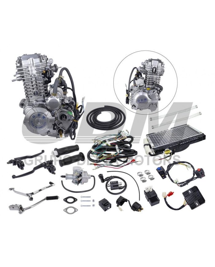 MOTOR MARCA GDM CG300 E/AGUA 12KW/7500RPM/MIN YX172MN-R1S030709