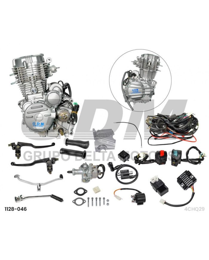 MOTOR MARCA GDM 150CC E/AIRE 8.8KW/8500RPM/MIN