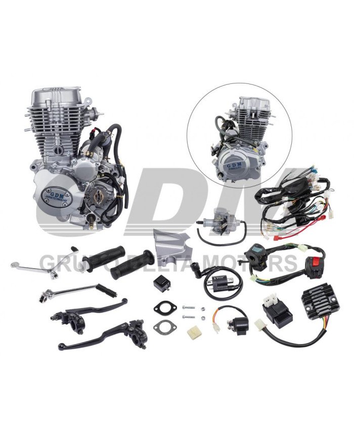 MOTOR MARCA GDM 250CC LINEAL E/AIRE 11.5KW/7500RPM/MIN YX167MM-R1S015400
