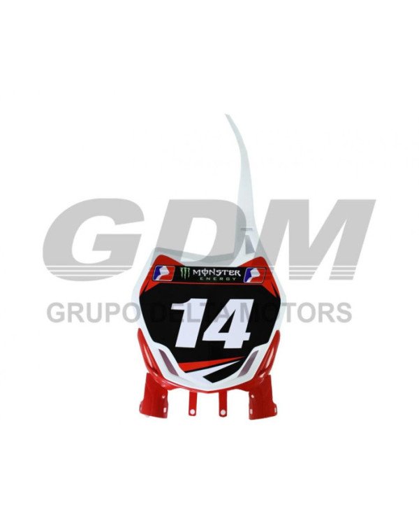 PORTA NUMERO CROSS T ROJO HAIOSKY