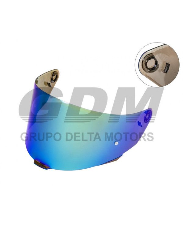 MICA VISOR KYT PARA CASCO TT-COURSE YATT0VI0 TORNASOL