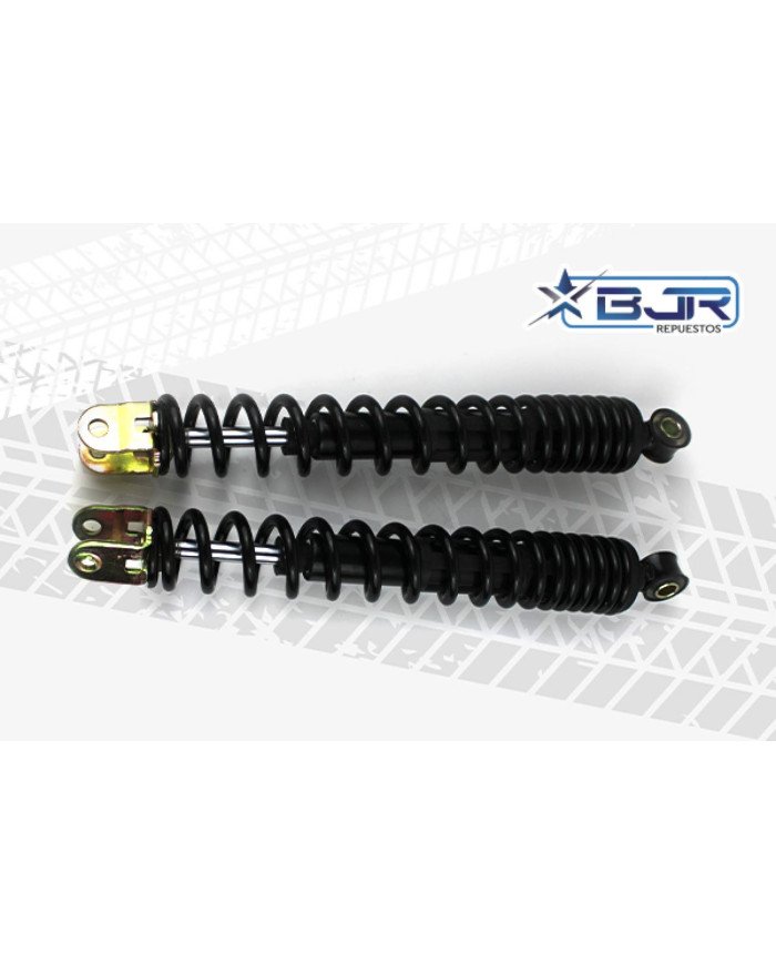 AMORTIGUADOR SCOOTER 310 MM NEGRO BJR