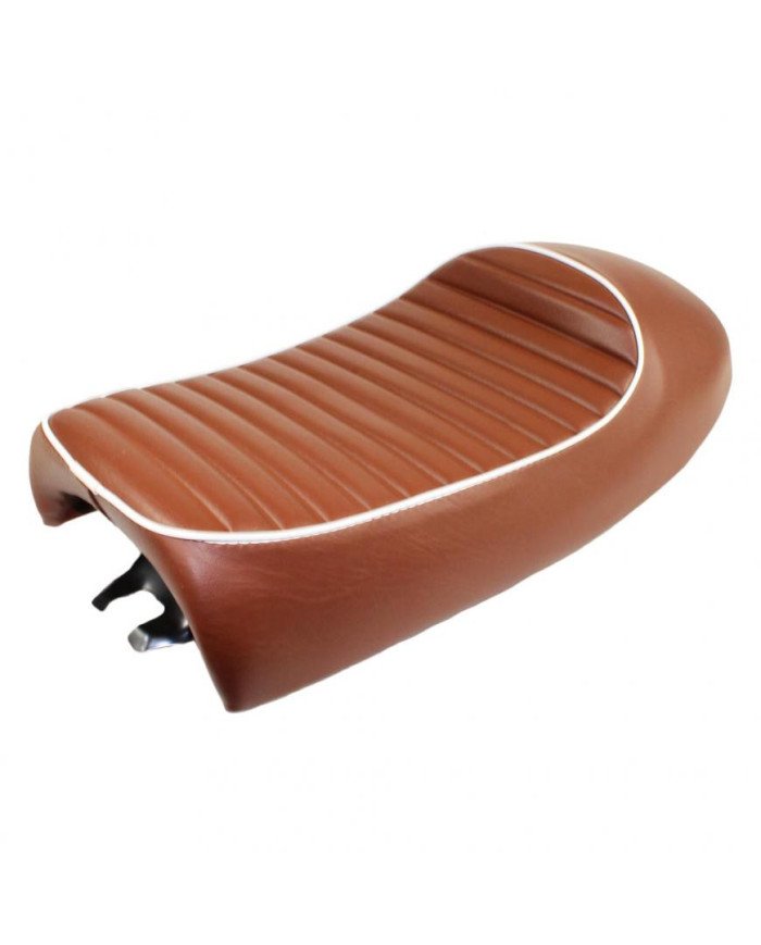 ASIENTO CAFFE RACER 53CM MARRON BJR