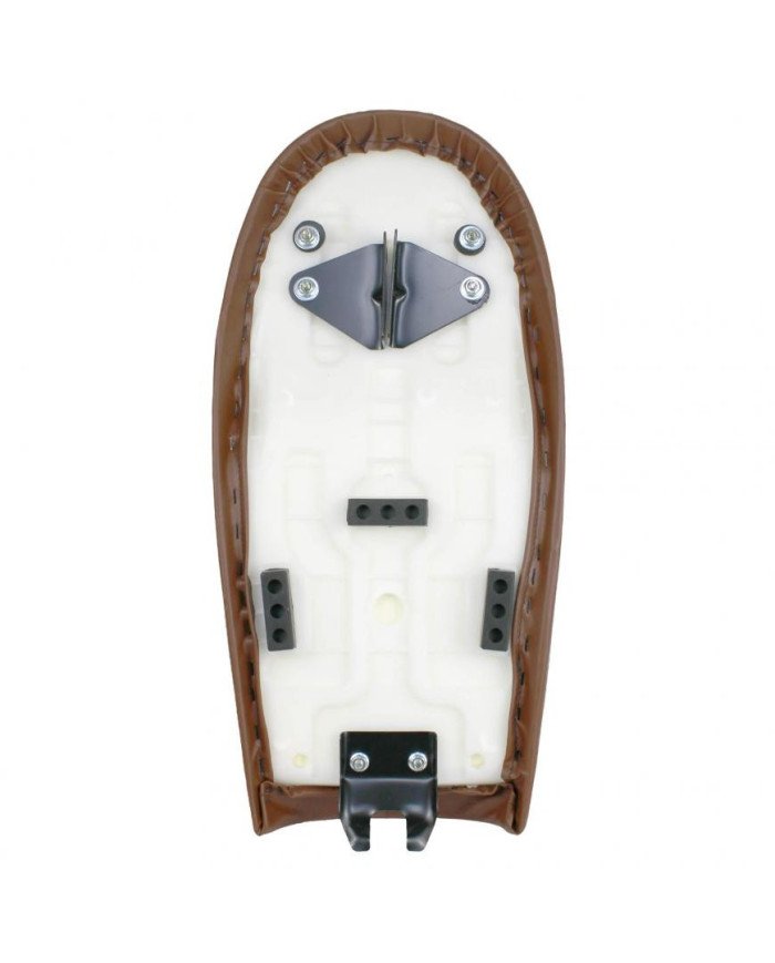 ASIENTO CAFFE RACER 53CM MARRON BJR