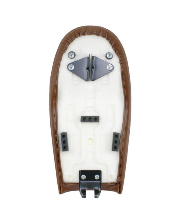 ASIENTO CAFFE RACER 53CM MARRON BJR