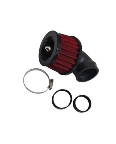 FILTRO AIRE CONICO 45MM CURVO LUJO BJR