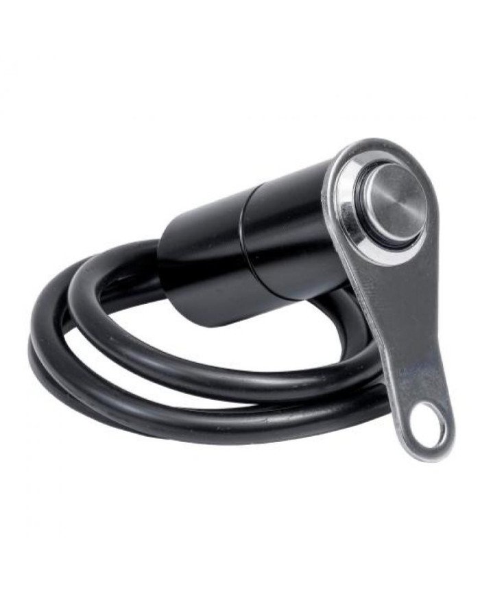 INTERRUPTOR SWITCH 1 BOTÓN PLATEADO LUJO BJR