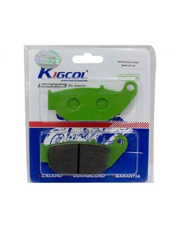 PASTILLA FRENO POST CB150-CB190R CERAMICA KIGCOL