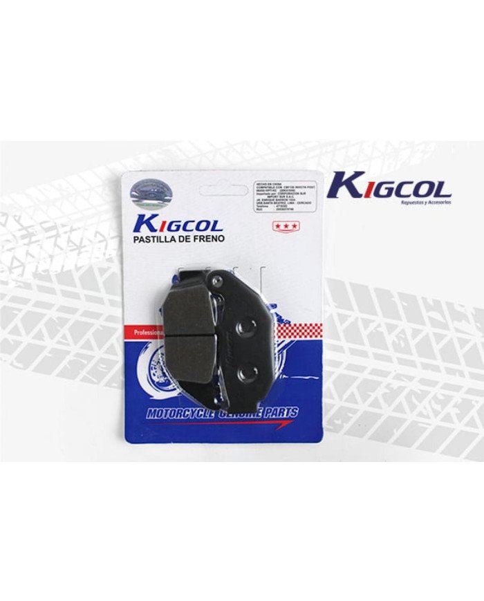 PASTILLA FRENO POST CB150 INVICTA-CB190 KGCOL