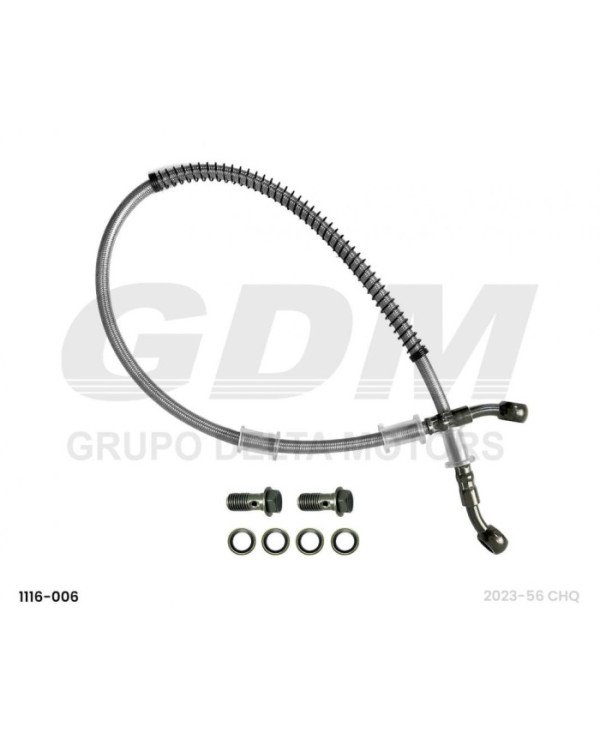 MANGUERA FRENO POST HIDRAULICO 62.5CM GDM