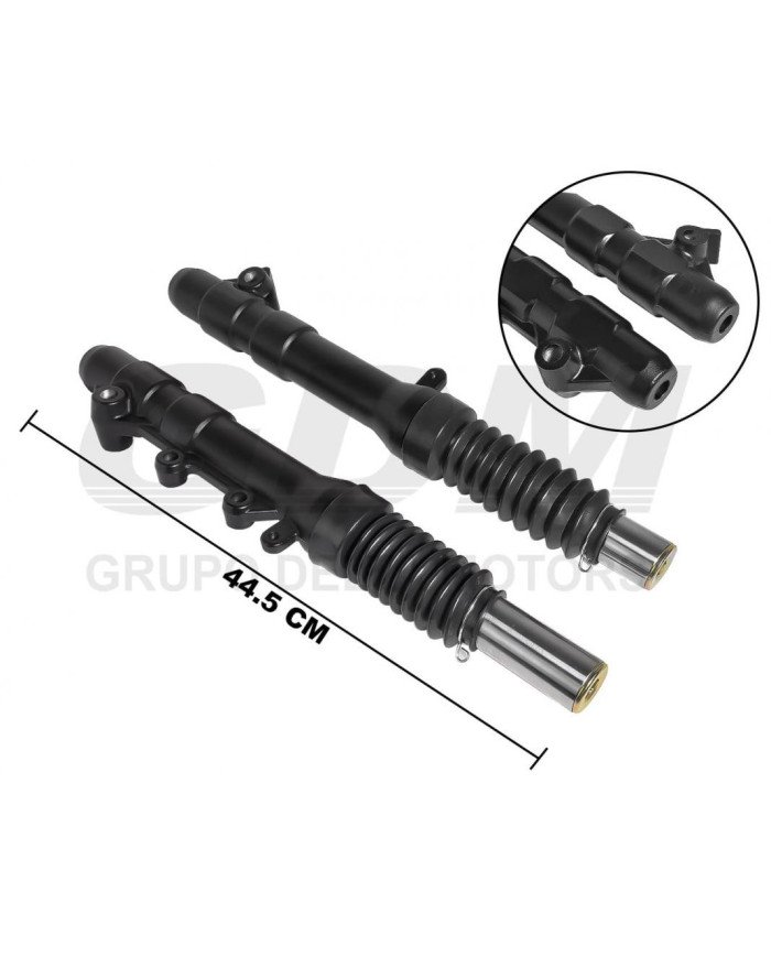 BARRA TELESCOPICO SOLO SCOOTER LIBERTY-150 (33MM) GDM