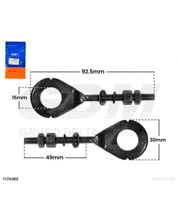TEMPLADOR DE ARRASTRE CG125 GDM