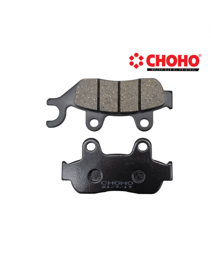 PASTILLA FRENO DELT CB190R-STORM-CBX250 CERAMICA CHOHO