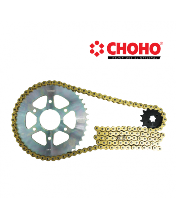 KIT ARRASTRE 520HO 120L-42T-4H-14T KTM DUKE-200   CHOHO