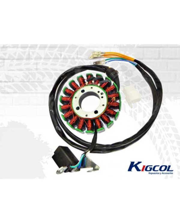 ALTERNADOR 18P 3H 93MM TRIFASICO CARGUERO KIGCOL
