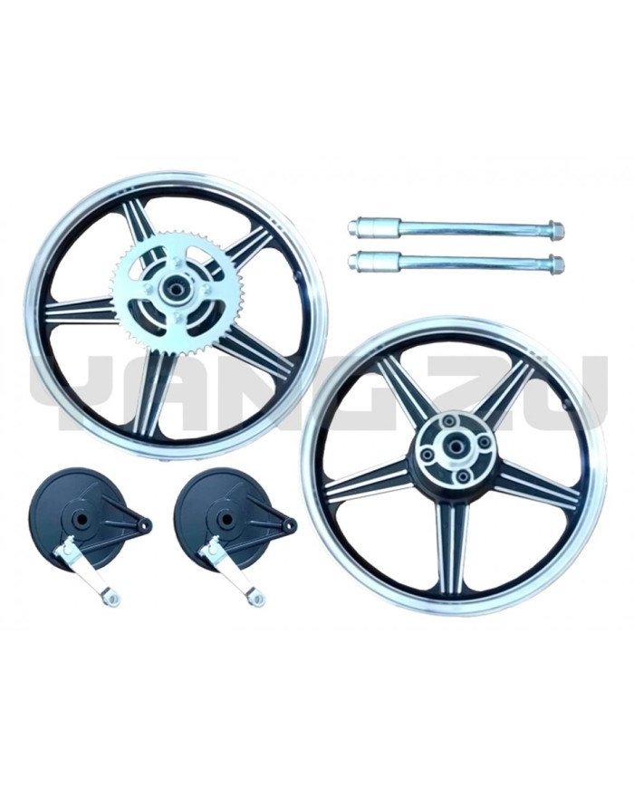 ARO ALUMINIO POST 2.15-18 ESTRELLA NEGRO YZU