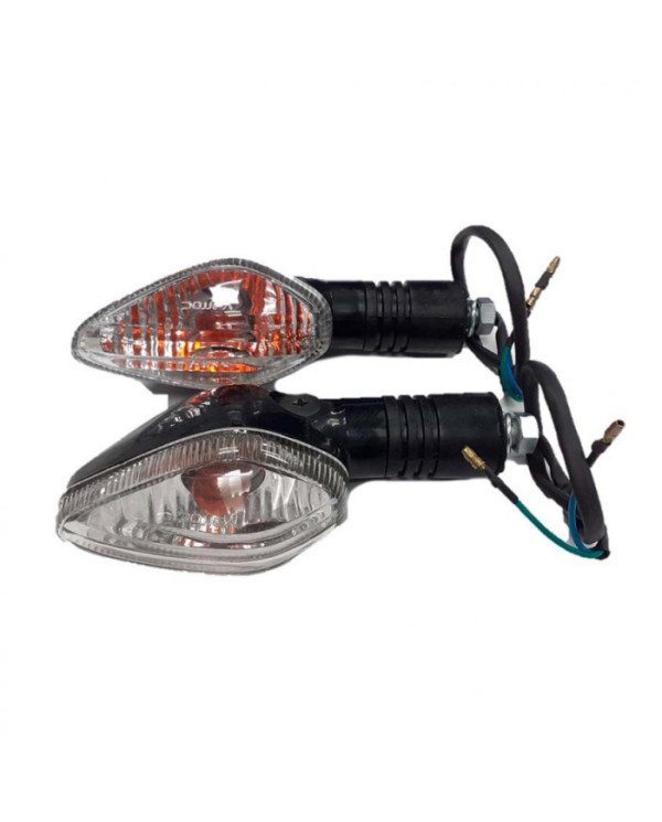 FARO DIRECCIONAL DELANTERA DERECHA BLANCA (M.V.X2) HONDA CB110 TWISTER/CB125 VARROC