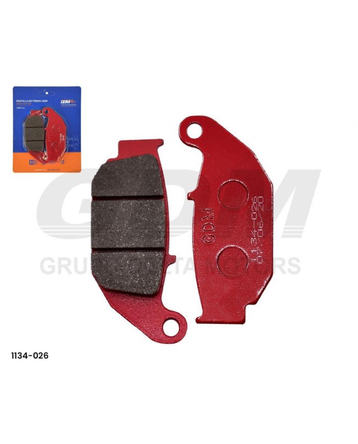 PASTILLA FRENO POST CB190-INVICTA GDM