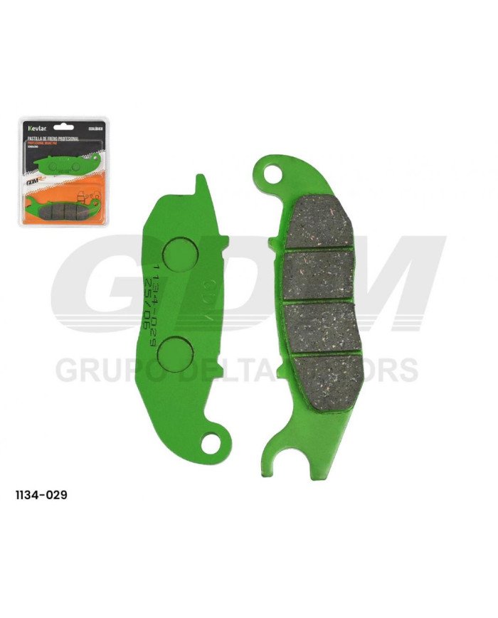 PASTILLA FRENO DELT YAMAHA XTZ-150,LANDER 250 CERAMICA RACING GDM