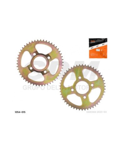 CATALINA 50T CG125 58/10MM DORADO GDM