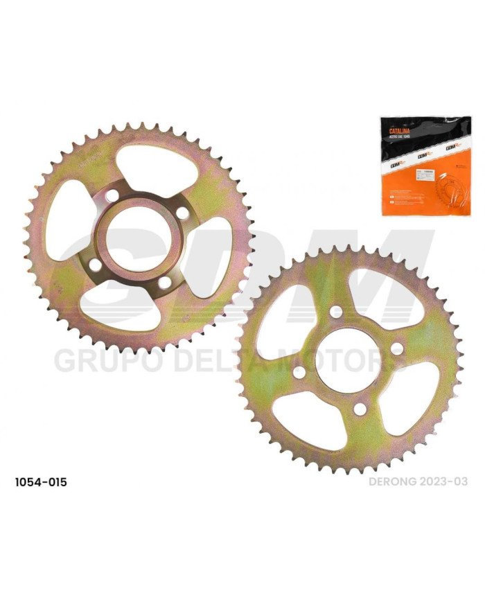 CATALINA 50T CG125 58/10MM DORADO GDM