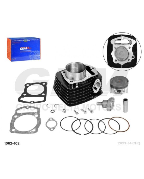 CILINDRO KIT CB-XL200 (63.5MM) KBB (196CC) GDM