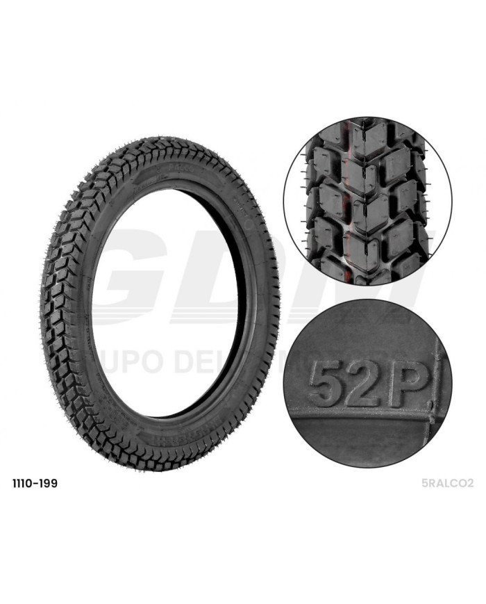 LLANTA 300-18 (90-90-18) TT  RALCO BLASTER HT MIXTA