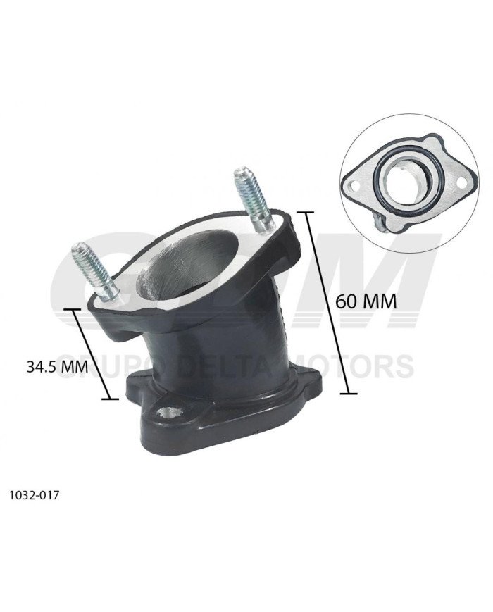 BRIDA CARBURADOR BROSS 200 GDM