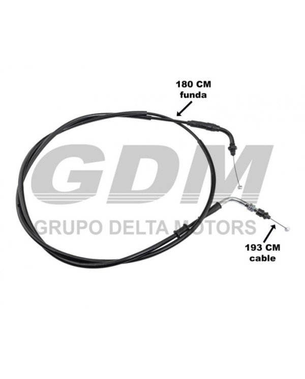 CABLE ACELERADOR SCOOTER CS125 GY6 GDM