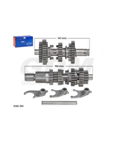 CAJA TRANSMISION MOTOR CG150 GDM