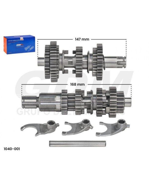 CAJA TRANSMISION MOTOR CG150 GDM