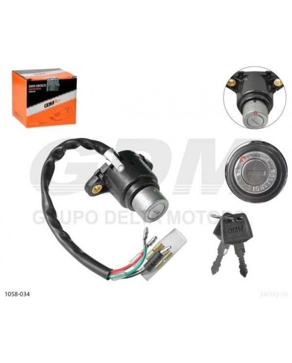 CHAPA CONTACTO CG125 ULTRA PROFESIONAL GDM