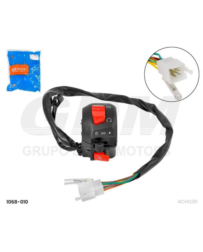 SWITCH COMANDO DERECHO WX MODERNO LIGUANG