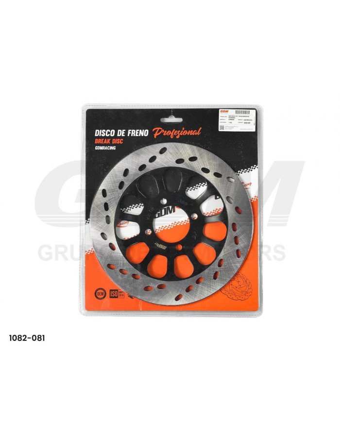 DISCO FRENO DELT. GN125/COBRA200 WX PROFESIONAL