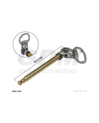 EJE CAMBIO CB150/WX S/UÑA LARGO GDM