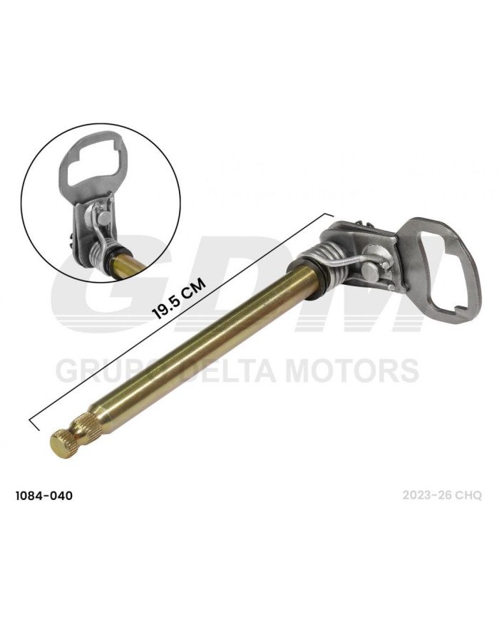 EJE CAMBIO CB150/WX S/UÑA LARGO GDM