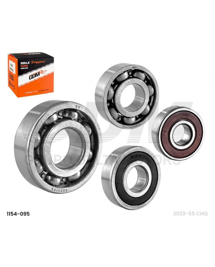 KIT RODAJE CAJA HONDA CBF/XR150 GDM PROFESIONAL
