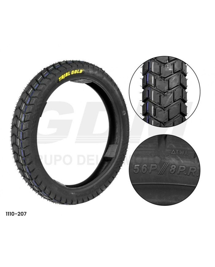 LLANTA 90-90-17 TL UR453 MIXTA TAJAL GOLD