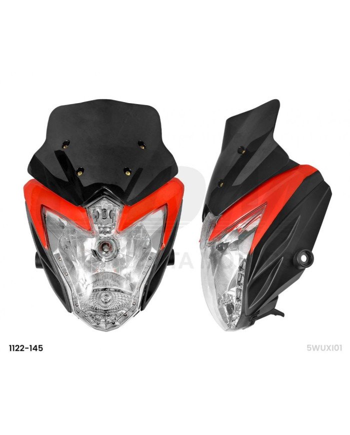 MASCARA + FARO COMP. NEXUS ROJO GDM