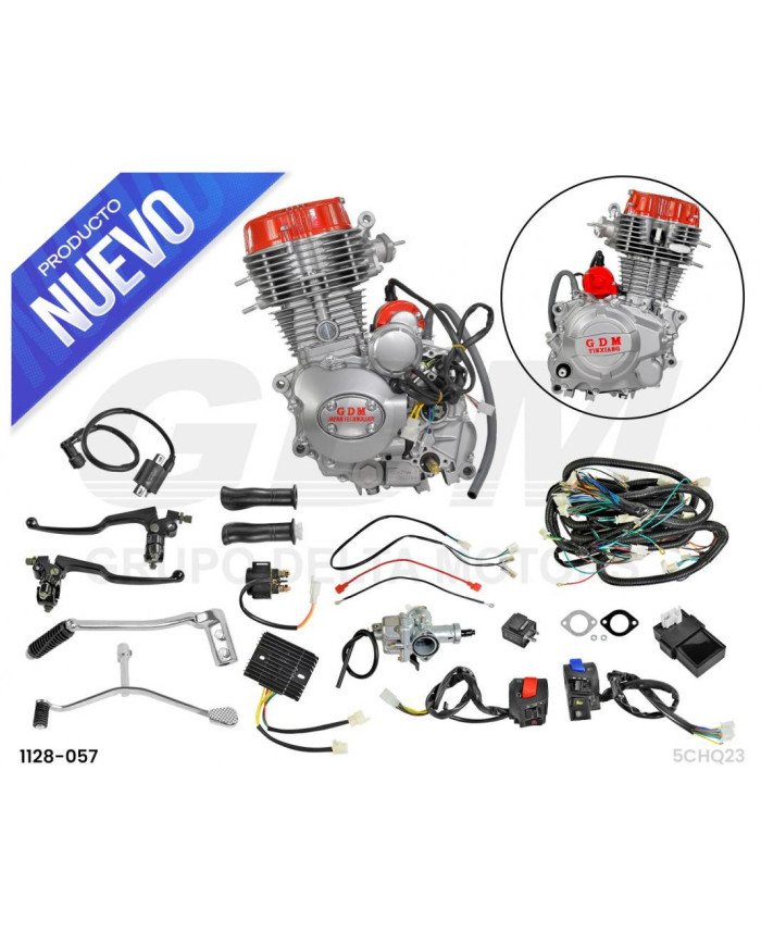 MOTOR MARCA GDM 250CC TRF E/AIRE 11.5KW/7500RPM/MIN