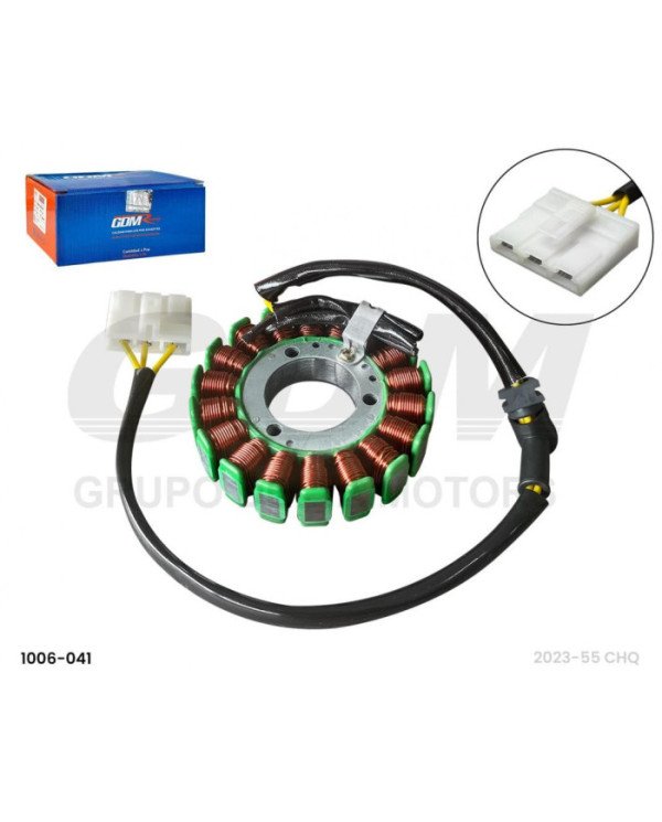 ALTERNADOR 18 POLOS NS200 GDM