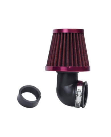 FILTRO AIRE CONICO 35MM CURVO UNIVERSAL