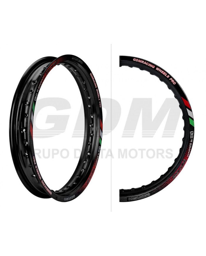 ARO SOLO ALUMINIO 2.15-17 NEGRO GDM