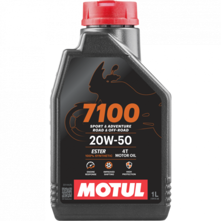 ACEITE MOTUL 20W50 7100 FULL SINTETICO