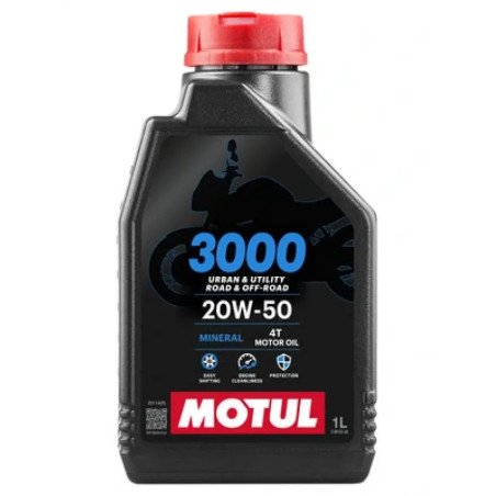ACEITE MOTUL 3000 20W50 MINERAL